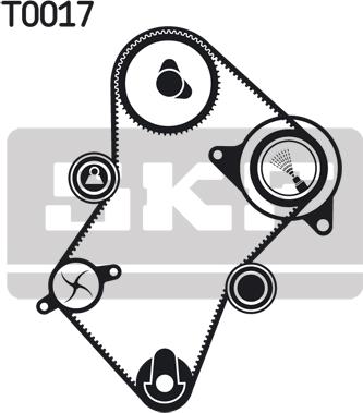 SKF VKMA 03244 - Juego de correas dentadas parts5.com