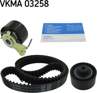 SKF VKMA 03258 - Juego de correas dentadas parts5.com