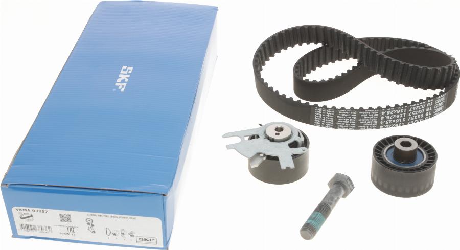 SKF VKMA 03257 - Σετ οδοντωτού ιμάντα parts5.com