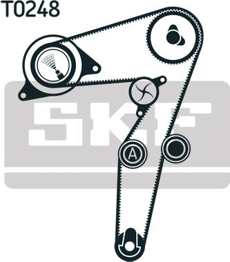 SKF VKMA 02195 - Timing Belt Set parts5.com