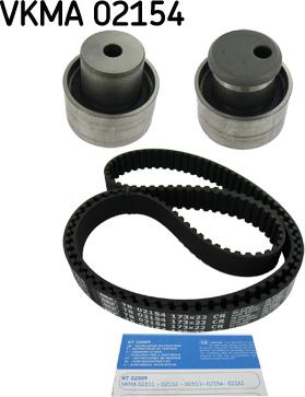 SKF VKMA 02154 - Triger kayışı seti parts5.com