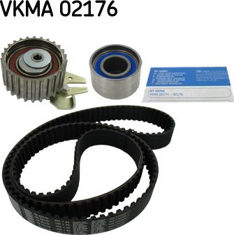 SKF VKMA 02176 - Hammashihnasarja parts5.com