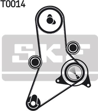 SKF VKMA 02382 - Timing Belt Set parts5.com