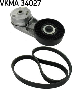 SKF VKMA 34027 - Поликлиновый ременный комплект parts5.com