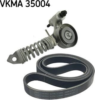 SKF VKMA 35004 - V-Ribbed Belt Set parts5.com