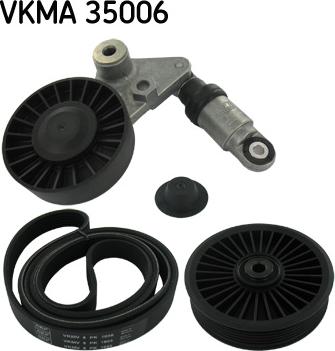 SKF VKMA 35006 - Hosszbordás szíj készlet parts5.com