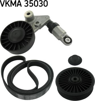 SKF VKMA 35030 - Hosszbordás szíj készlet parts5.com