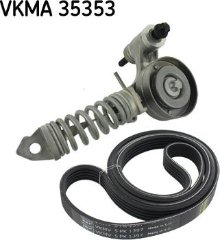 SKF VKMA 35353 - Keilrippenriemensatz parts5.com