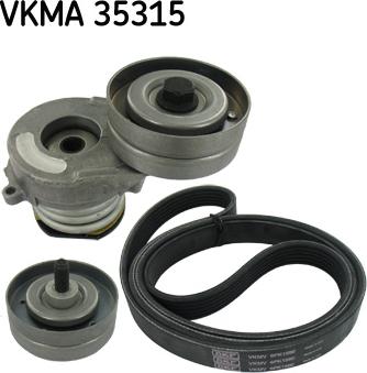 SKF VKMA 35315 - V-Ribbed Belt Set parts5.com