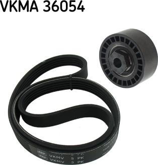 SKF VKMA 36054 - Σετ ιμάντων poly-V parts5.com