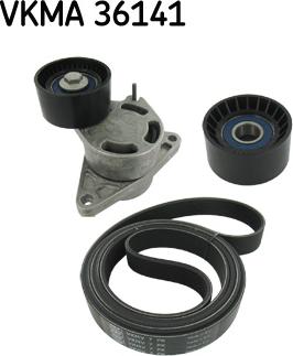 SKF VKMA 36141 - Garnitura klinastog rebrastog kaiša parts5.com