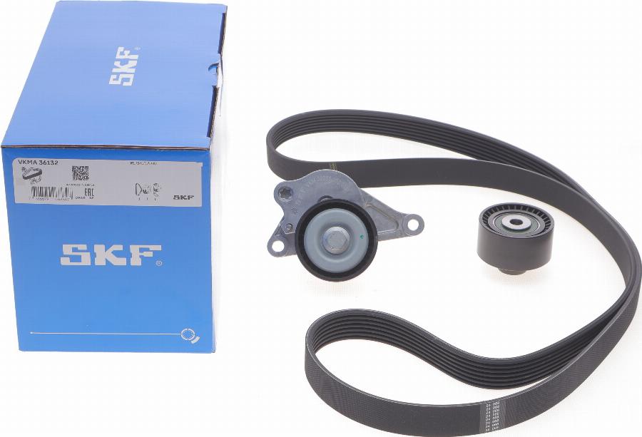 SKF VKMA 36132 - Juego de correas trapeciales poli V parts5.com