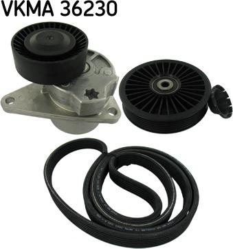 SKF VKMA 36230 - V-Ribbed Belt Set parts5.com