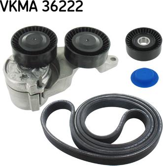 SKF VKMA 36222 - Komplet rebrastega jermena parts5.com