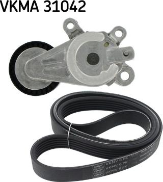 SKF VKMA 31042 - V-Ribbed Belt Set parts5.com