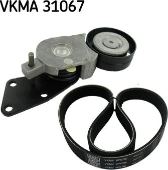 SKF VKMA 31067 - V-Ribbed Belt Set parts5.com