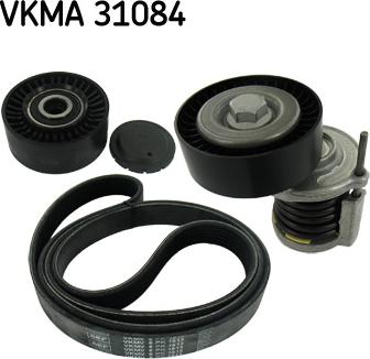 SKF VKMA 31084 - Juego de correas trapeciales poli V parts5.com