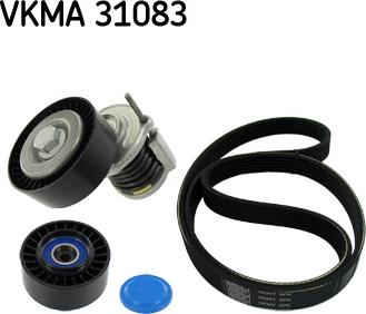 SKF VKMA 31083 - Keilrippenriemensatz parts5.com