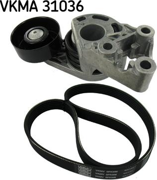 SKF VKMA 31036 - Set curea transmisie cu caneluri parts5.com