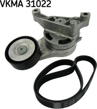 SKF VKMA 31022 - Комплект пистов ремък parts5.com