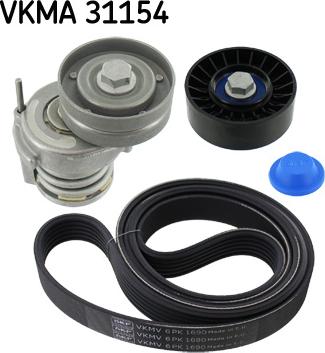 SKF VKMA 31154 - Set curea transmisie cu caneluri parts5.com