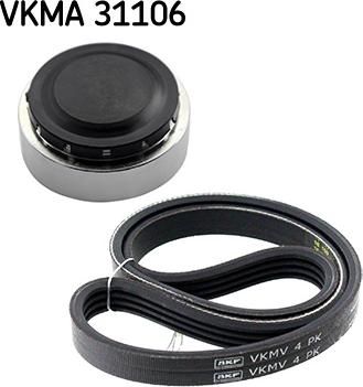 SKF VKMA 31106 - Soonrihmakomplekt parts5.com