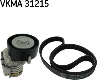 SKF VKMA 31215 - Set curea transmisie cu caneluri parts5.com