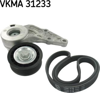 SKF VKMA 31233 - Juego de correas trapeciales poli V parts5.com
