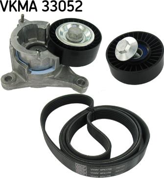 SKF VKMA 33052 - Jeu de courroies trapézoïdales à nervures parts5.com