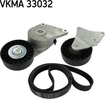 SKF VKMA 33032 - Kanallı V kayışı seti parts5.com