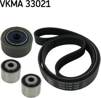 SKF VKMA 33021 - Hosszbordás szíj készlet parts5.com