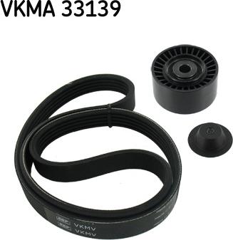 SKF VKMA 33139 - Set curea transmisie cu caneluri parts5.com