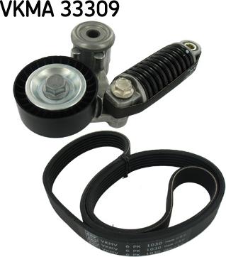 SKF VKMA 33309 - Комплект пистов ремък parts5.com