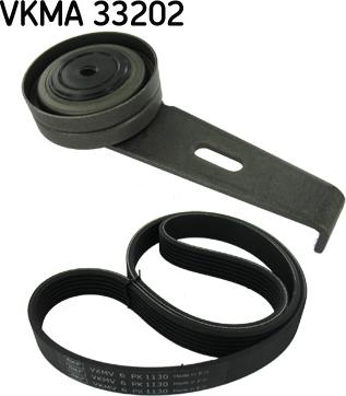 SKF VKMA 33202 - Комплект пистов ремък parts5.com