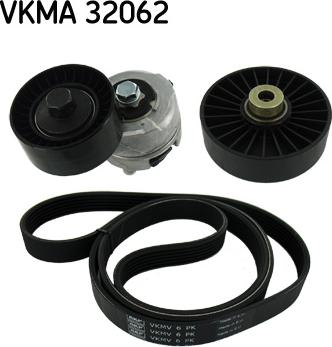 SKF VKMA 32062 - Set curea transmisie cu caneluri parts5.com