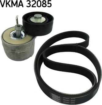 SKF VKMA 32085 - Juego de correas trapeciales poli V parts5.com