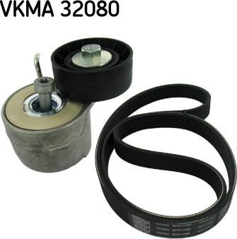 SKF VKMA 32080 - Moniurahihnasarja parts5.com