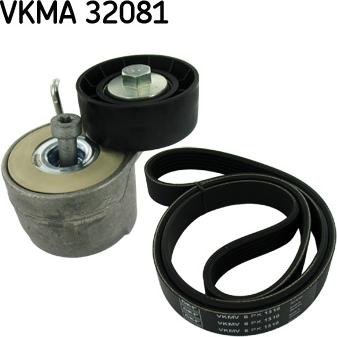 SKF VKMA 32081 - Moniurahihnasarja parts5.com