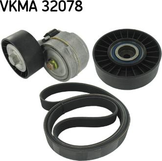 SKF VKMA 32078 - Set curea transmisie cu caneluri parts5.com