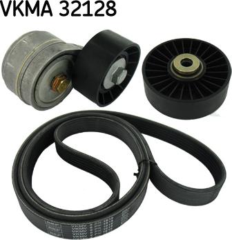 SKF VKMA 32128 - Kanallı V kayışı seti parts5.com