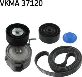 SKF VKMA 37120 - Hosszbordás szíj készlet parts5.com