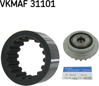 SKF VKMAF 31101 - Juego de tubuladura flexible de acoplamiento parts5.com