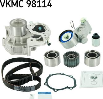 SKF VKMC 98114 - Bomba de agua + kit correa distribución parts5.com