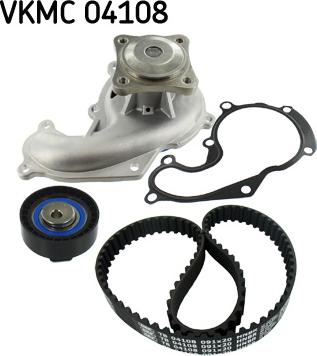 SKF VKMC 04108 - Water Pump & Timing Belt Set parts5.com