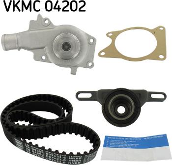 SKF VKMC 04202 - Pompe à eau + kit de courroie de distribution parts5.com