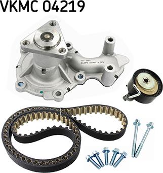 SKF VKMC 04219 - Водна помпа+ к-кт ангренажен ремък parts5.com