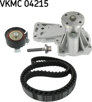 SKF VKMC 04215 - Bomba de agua + kit correa distribución parts5.com