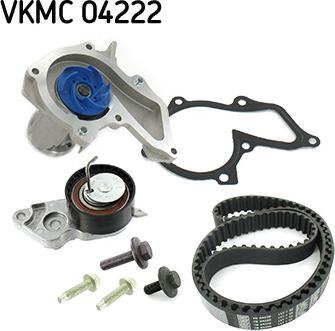 SKF VKMC 04222 - Water Pump & Timing Belt Set parts5.com