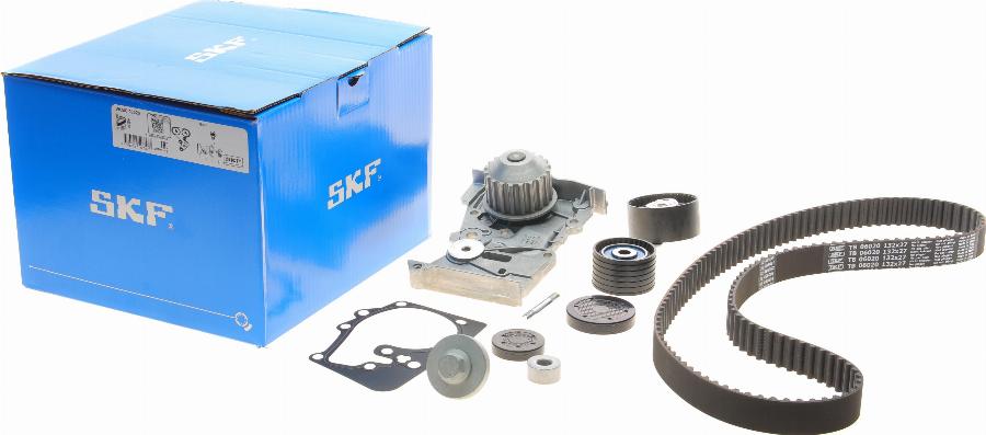 SKF VKMC 06020 - Pompa wodna + zestaw paska rozrządu parts5.com