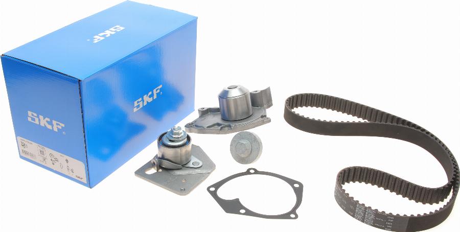 SKF VKMC 06129 - Vízpumpa + fogasszíj készlet parts5.com